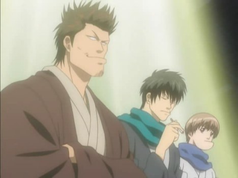 And in the blue corner - The Shinsengumi!